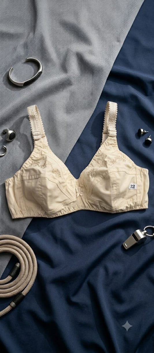 Women's Soft Cotton Blend T-Shirt Bra